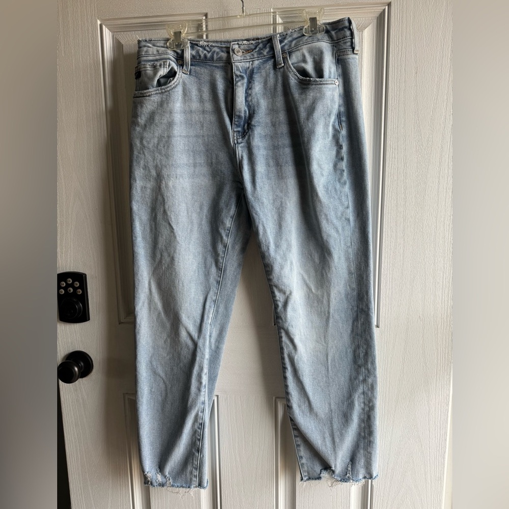 KanCan High Rise Straight Jeans